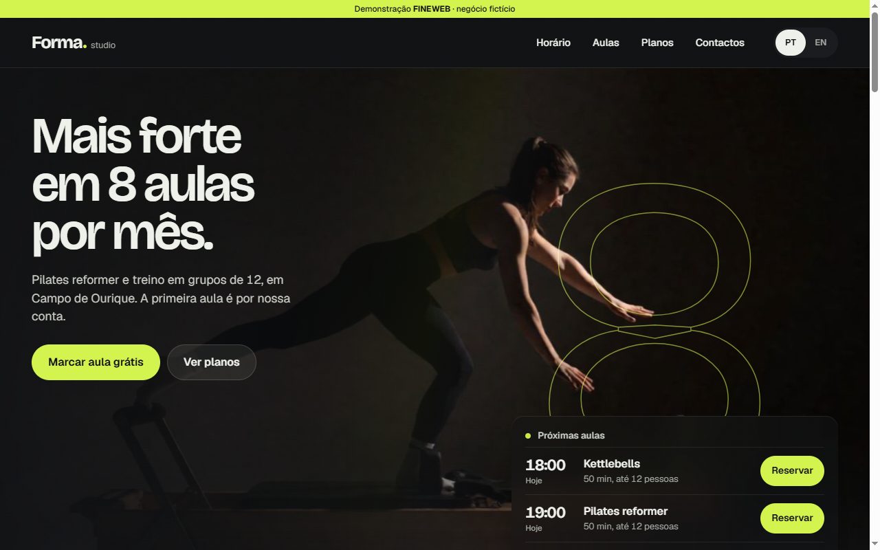 Forma Studio — Ginásios e pilates