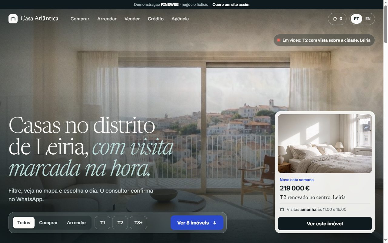 Casa Atlântica Imóveis — Imobiliárias
