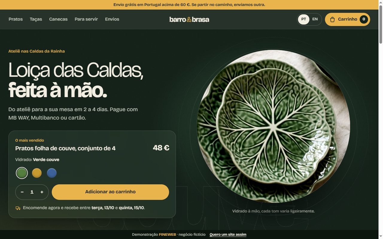 Barro & Brasa — Lojas online