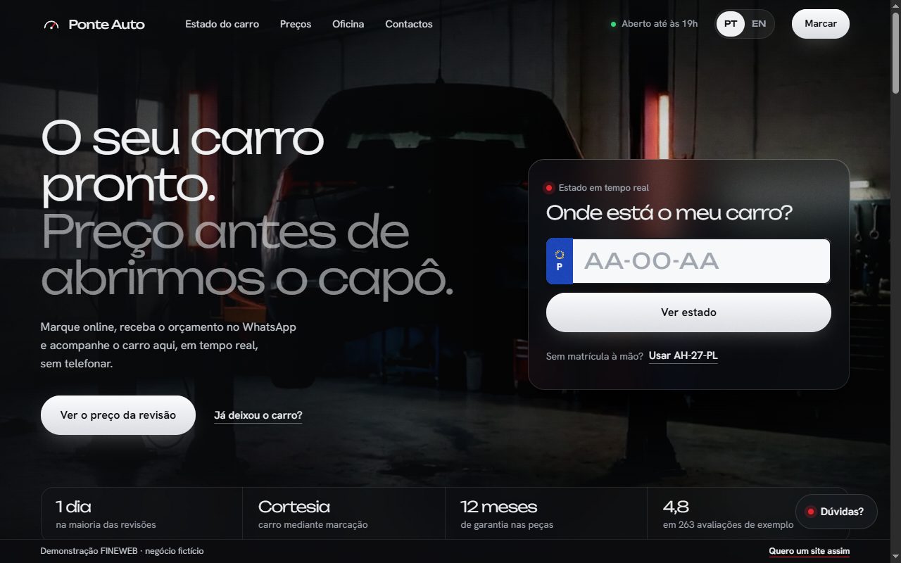 Oficina Ponte Auto — Oficinas e automóveis